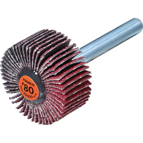 TRUSCO セラミックフラップホイール 軸径6m