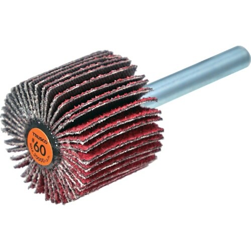 TRUSCO セラミックフラップホイール 軸径6m