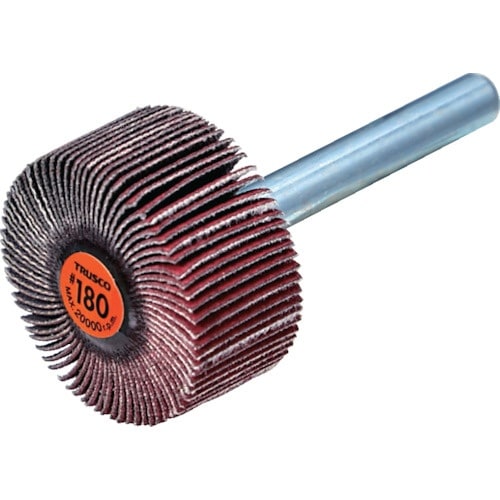 TRUSCO セラミックフラップホイール 軸径6m