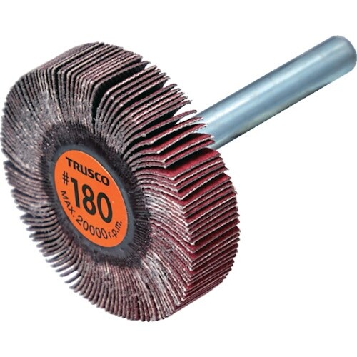 TRUSCO セラミックフラップホイール 軸径6m