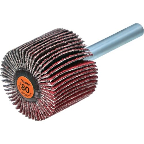 TRUSCO セラミックフラップホイール 軸径6m