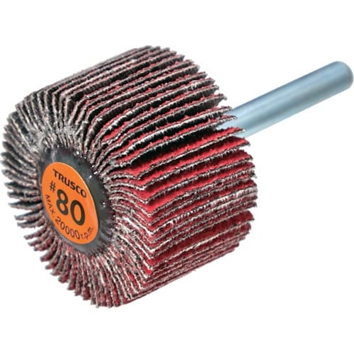 TRUSCO セラミックフラップホイール 軸径6m