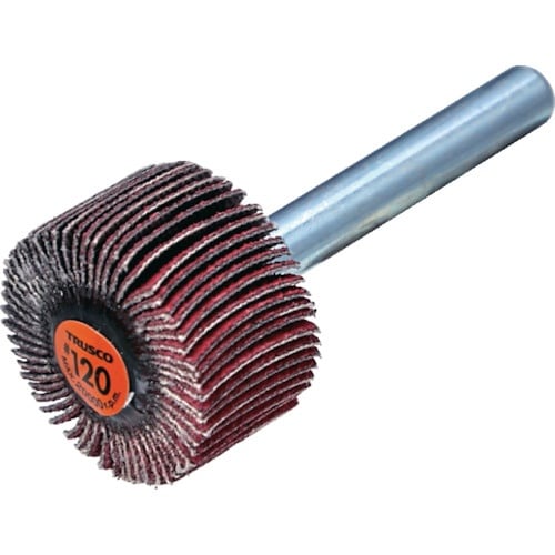 TRUSCO セラミックフラップホイール 軸径6m