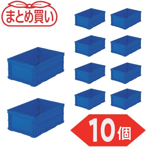 TRUSCO 【まとめ買い】オリコン 薄型折りたた