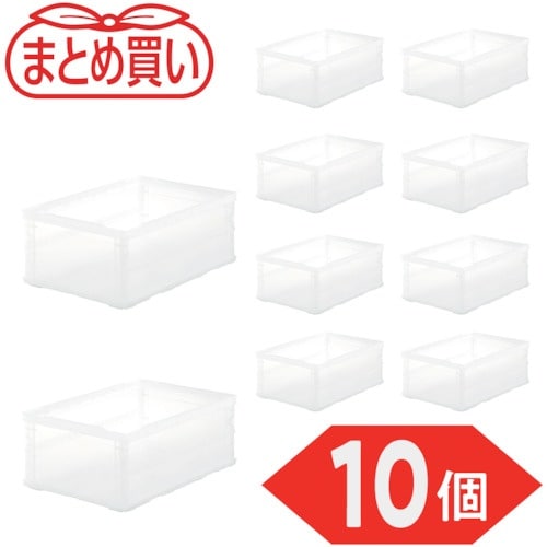 TRUSCO 【まとめ買い】オリコン 薄型折りたた