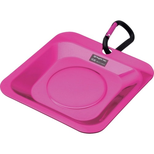 SK マグ皿 磁短 弐 ミニ 彩 ピンク