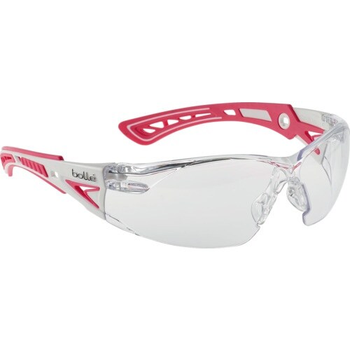 bolle RUSH+ピンクリボン クリアレンズ