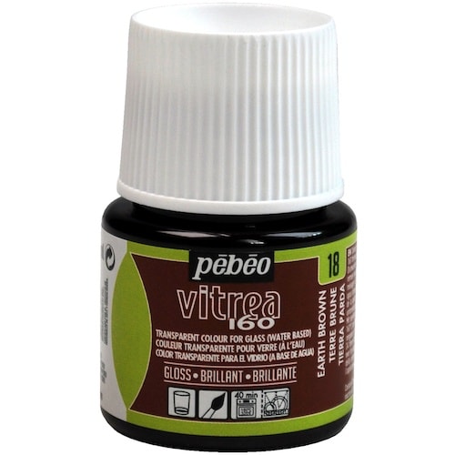 Pebeo ヴィトレア 160 グロス色 アースブ