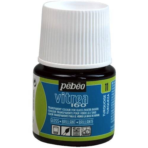 Pebeo ヴィトレア 160 グロス色 ターコイ