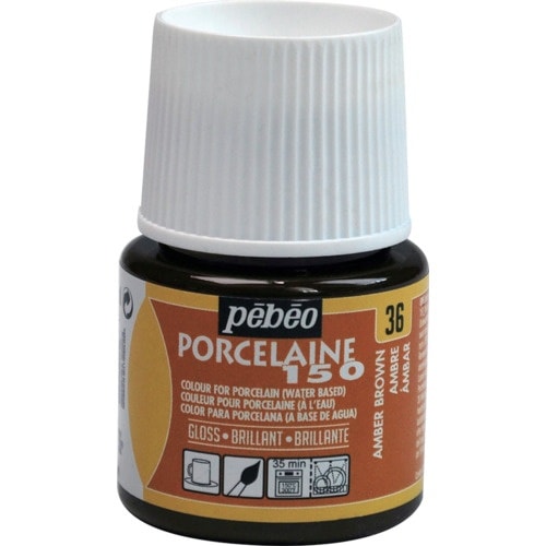 Pebeo ポーセレン 150 アンバーブラウン