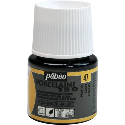 Pebeo ポーセレン 150 ピューター 47