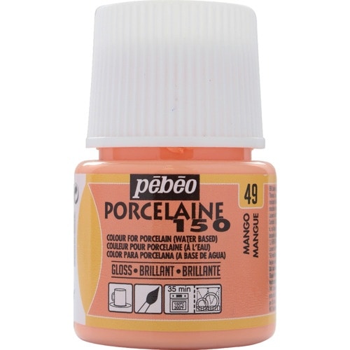 Pebeo ポーセレン 150 パステル色 マンゴ