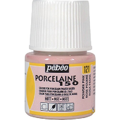Pebeo ポーセレン150 マット色 パウダーピ