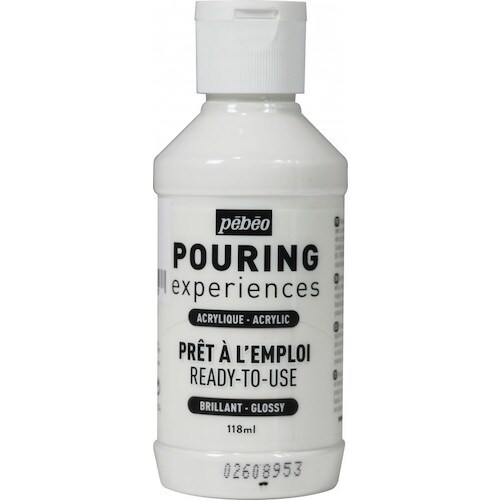 Pebeo ポーリングメディウム入り アクリル絵具