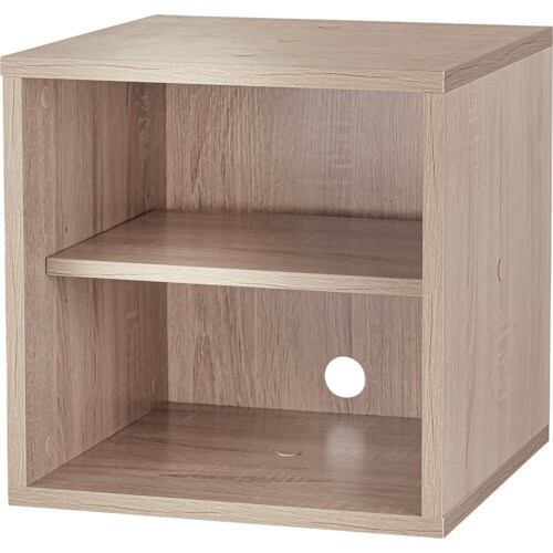 ASKA 組立式 木製収納ボックス 扉無し