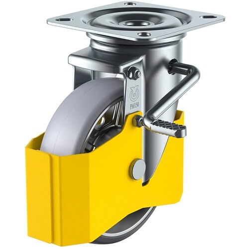 ユーエイ プレート式 自在 巻き込み防止カバー付キ