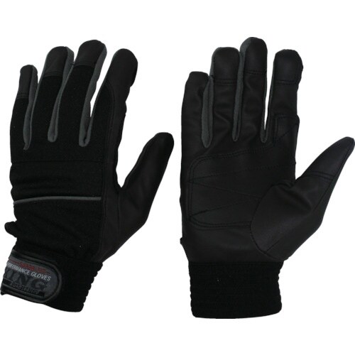 おたふく ピーユー・キング ブラックXグレー M