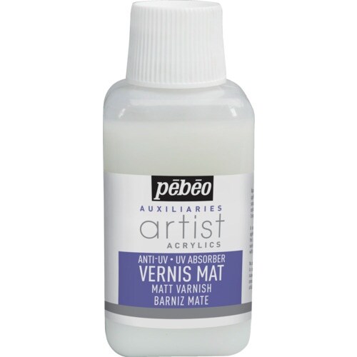 Pebeo マットバーニッシュ(つや消し・画面保護