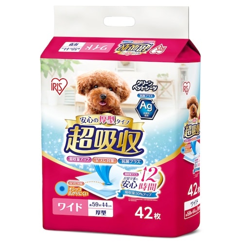 IRIS 284084 超吸収ペットシーツ ワイド