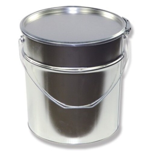 高翔 8Lブリキペール缶 フタ・バンド付き