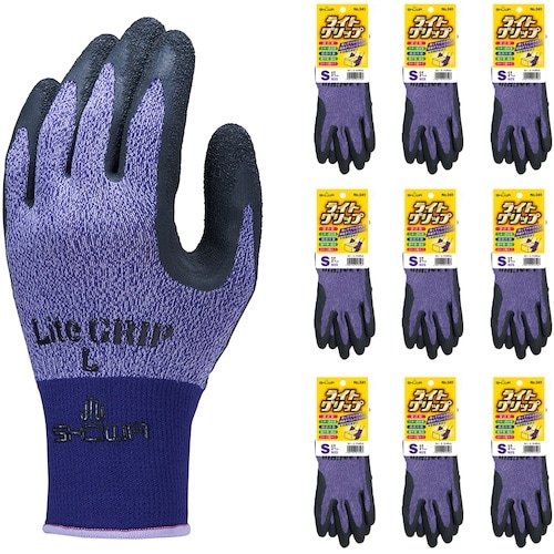 SHOWA 天然ゴム背抜き手袋 まとめ買い NO3