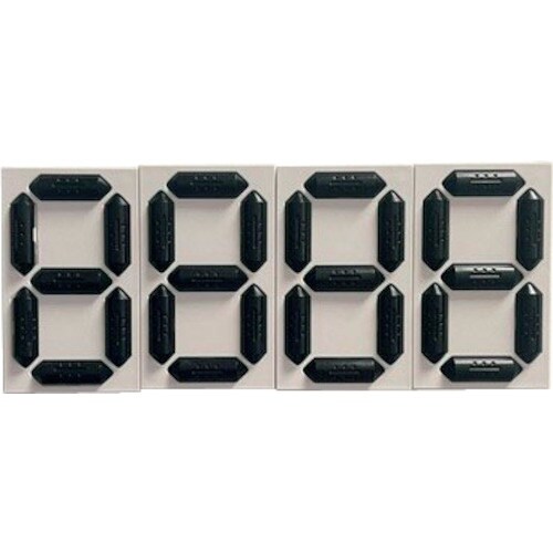 緑十字 くるっと3Dデジタル数字札 KDS−202