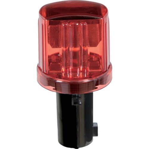 TRUSCO ソーラー工事灯カバー赤・赤色