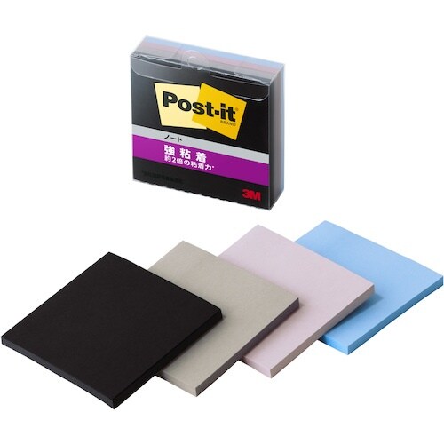 3M ポスト・イット 強粘着ノート マルチカラー9