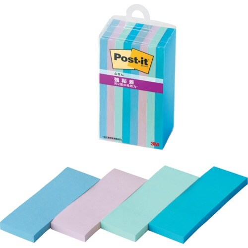 3M ポスト・イット 強粘着ふせん マルチカラー2