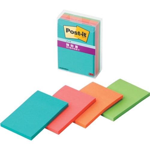 3M ポスト・イット 強粘着ノート マルチカラー1