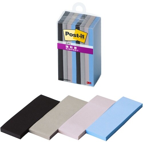 3M ポスト・イット 強粘着ふせん マルチカラー9