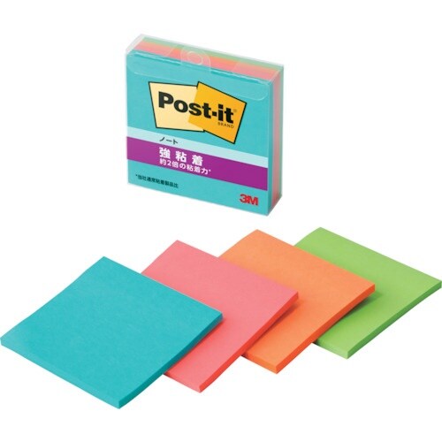 3M ポスト・イット 強粘着ノート マルチカラー1