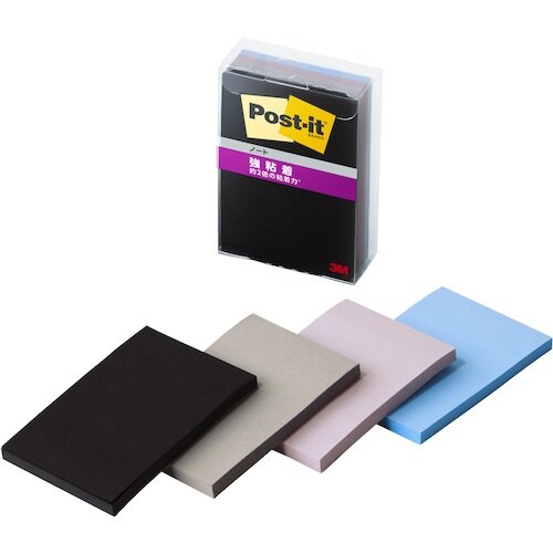 3M ポスト・イット 強粘着ノート マルチカラー9