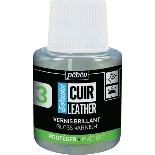 Pebeo セタカラーレザー(革用)110mlグロ
