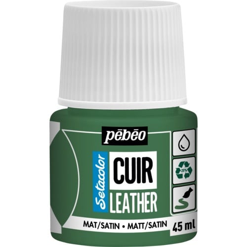 Pebeo セタカラーレザー(革用)マット色 45