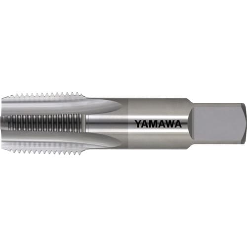 ヤマワ 管用テーパねじ用鋳鉄用超硬ハンドタップ短ね