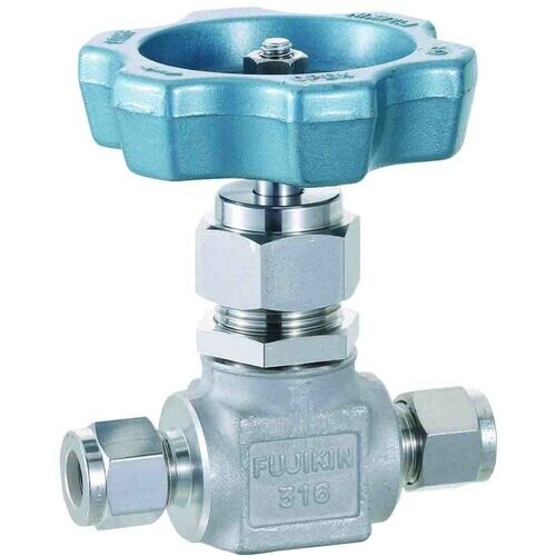 Fujikin SUS鋼製ニードルストップバルブU