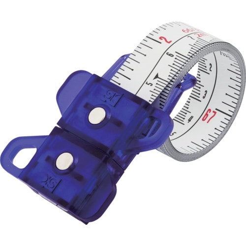 SK スパイラルメジャー 尺相当目盛 パープル