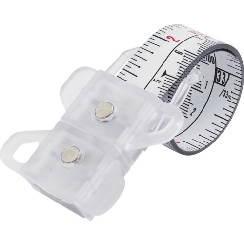 SK スパイラルメジャー 尺相当目盛 ホワイト