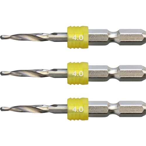 アネックス グリップ付下穴錐ショート 3本組 4m