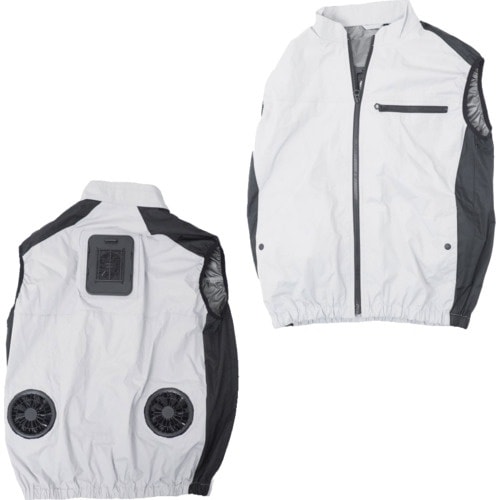 サンコー 圧倒的に冷える 冷蔵服3 シルバーグレー