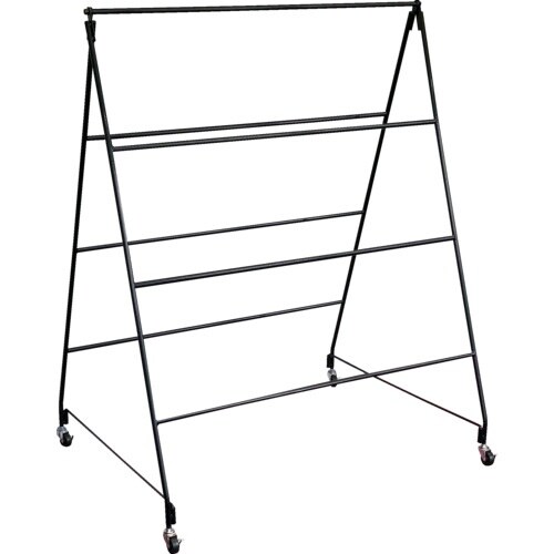 TRUSCO 折り畳みハンガーラックA型(キャスタ