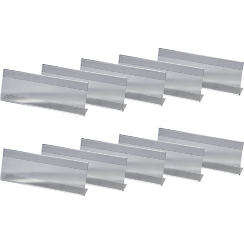 TRUSCO まとめ買い L型カード立て 片面 サ