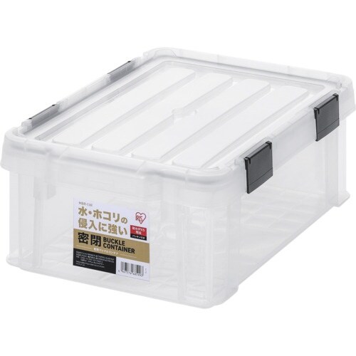 IRIS 299227 密閉バックルコンテナ クリ
