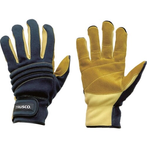 TRUSCO 耐切創手袋 防災レスキュー仕様LL