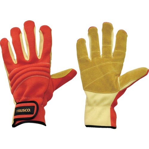 TRUSCO 耐切創手袋 防災レスキュー仕様LL