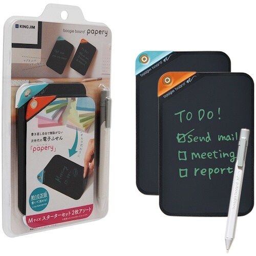 KING JIM 電子ふせん ブギーボード ペーパ