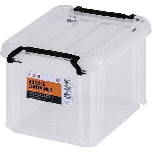 IRIS 299262 バックルコンテナ クリア