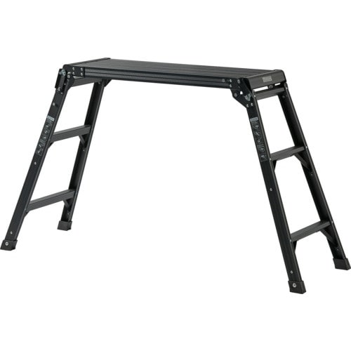 TENMA アルミ作業台3段 ブラック