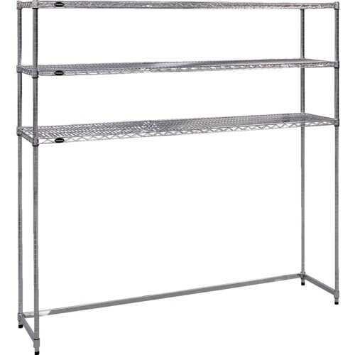 TRUSCO スチール製メッシュラック下段開放型